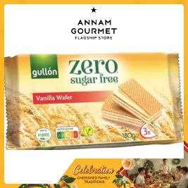 Gullon Zero Sugar Free Vanilla Wafer (180g)