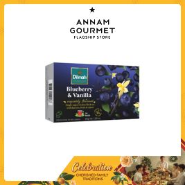 Dilmah Blueberry & Vanilla Tbag 30g