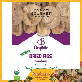 Orgibite Organic Dried Figs (250g)