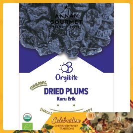 Orgibite Organic Dried Plums (250g)