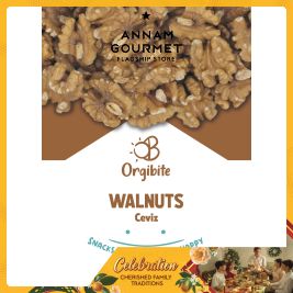 Orgibite Roasted Walnuts (250g)