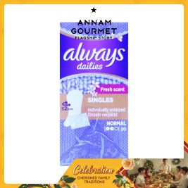 Always Dailies Indiv Pantyliner Fresh x20 (Pc)