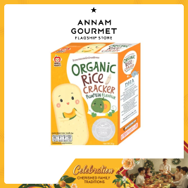 Apple Monkey Organic Rice Cracker Pumpkin Flavour (30g)