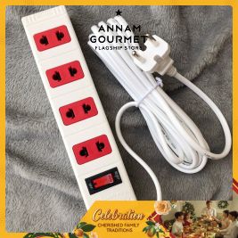 Dien Quang ECO Socket 4 ways 2m wire