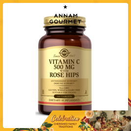 Solgar Vitamin C 500mg Rose Hips (100 Cap)