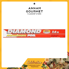 Diamond Aluminium Foil 30cmx7.6m