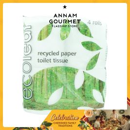 Ecoleaf Compostable Toilet Tissue Rolls x4 (Pc)