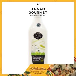 Showermate Goat Milk Moist, Whiten Wash (550g