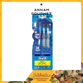 Oral-B Toothbrush 3D White Vivid (3 Pcs)