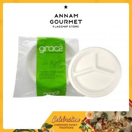 Gracz Bio 3 Compartment Plate 10in  10pcs