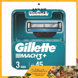 Gillette Razor Blade Mach 3+ (3pcs)