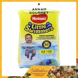 Huggies Swim Nappies Pants x12 Size 2-3/3-8Kg