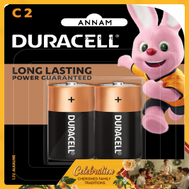 Duracell Coppertop Alkaline C2