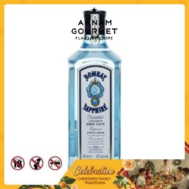 Bombay Sapphire London Dry Gin Alc. 47% (750ml)
