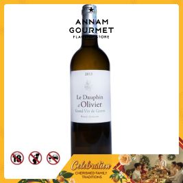 La Dauphin D'olivier Blanc, 750ml