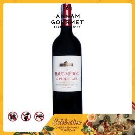 Le Haut Medoc de Pedesclaux 2015, 750ml
