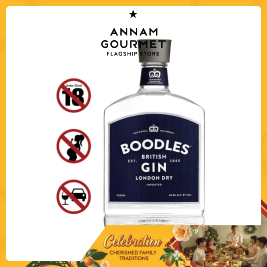Boodles British London Dry Gin 40% 700ml