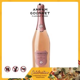 Selvaggio Prosecco Spumante Rose Millesimato Extra Dry (750ml)